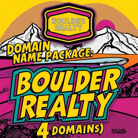 Domain Name Package: Boulder Realty